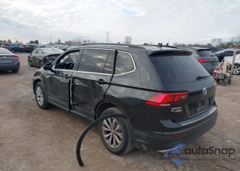 2019 Volkswagen Tiguan 2.0T Se/2.0T Sel/2.0T Sel R-Line/2.0T Sel R-Line Black from USA, damaged, VIN 3VV2B7AX2KM082001